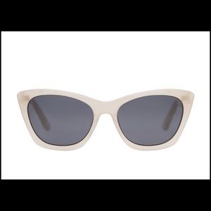 Daniel Levy Rose Sunglasses in Vintage Cream